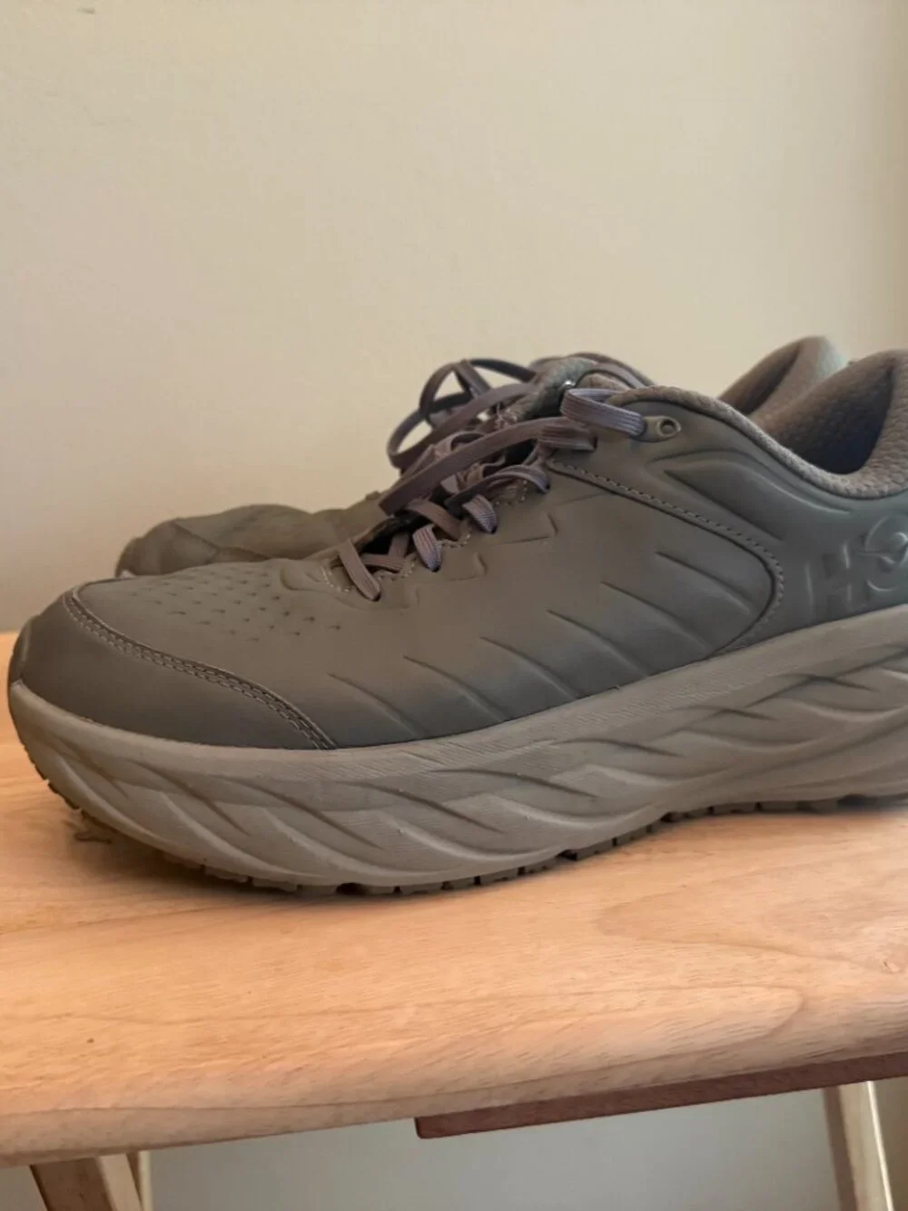 Hoka Bondi SR Men's - Olive Haze / Barley - 13